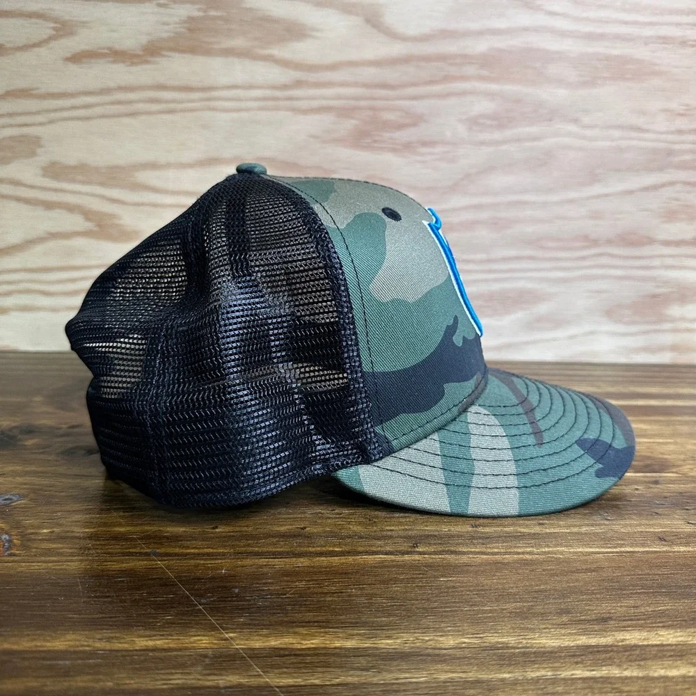 LA Chargers New Era Trucker Hat Mens Camo 9FIFTY Snapback Mesh Football Cap